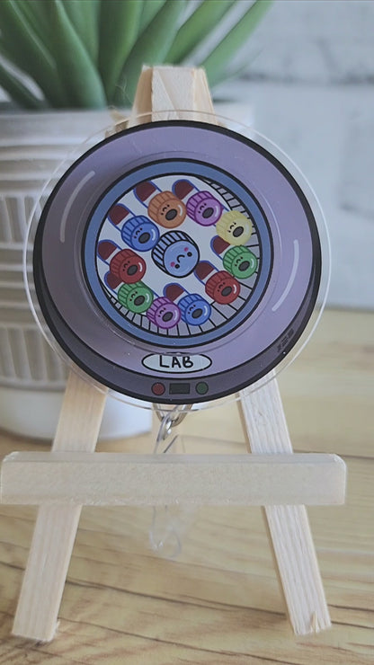 Lab Buddy Spinner Badge