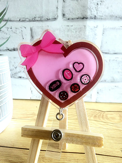 Chocolate Box Shaker Badge